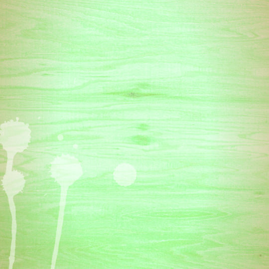 Wood grain gradation waterdrop Green Android SmartPhone Wallpaper