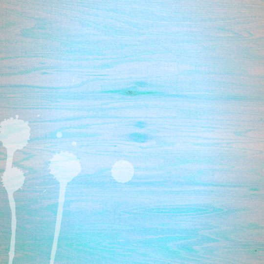 Wood grain gradation waterdrop Blue Android SmartPhone Wallpaper