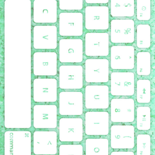 keyboard Blue-green white Android SmartPhone Wallpaper