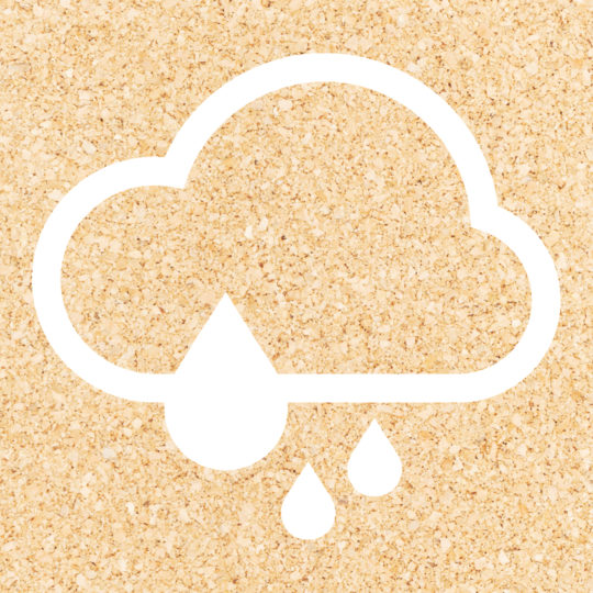 Cloudy rain orange Android SmartPhone Wallpaper