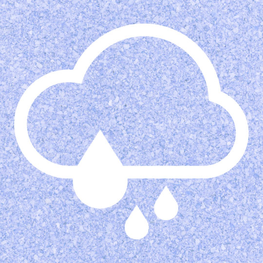 Cloudy rain Blue purple Android SmartPhone Wallpaper