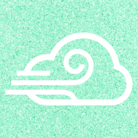 Cloudy wind Blue green Android SmartPhone Wallpaper