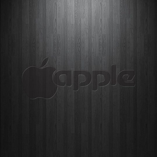 Apple wood grain black Android SmartPhone Wallpaper