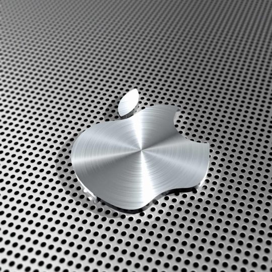 Apple Metal Silver Android SmartPhone Wallpaper