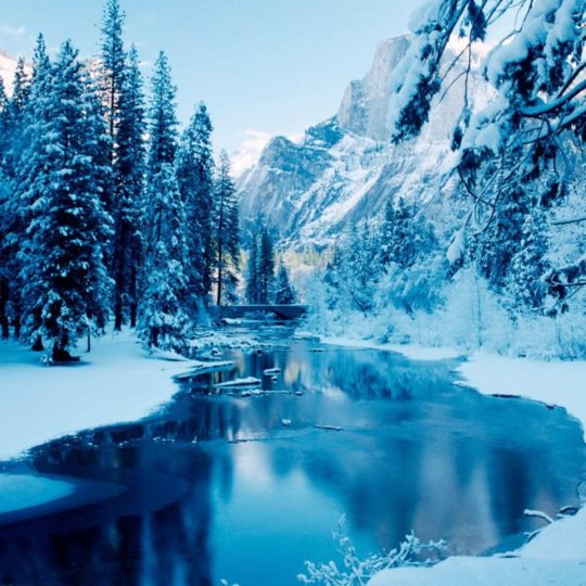 Landscape snow Android SmartPhone Wallpaper