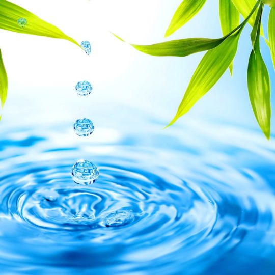 Natural water  blue ba green Android SmartPhone Wallpaper