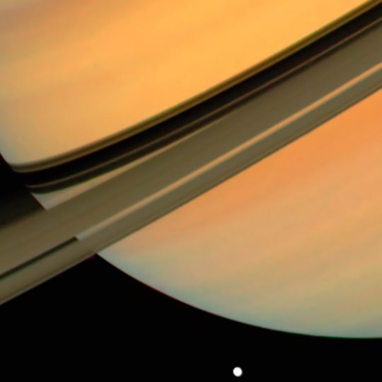 Space Saturn Android SmartPhone Wallpaper