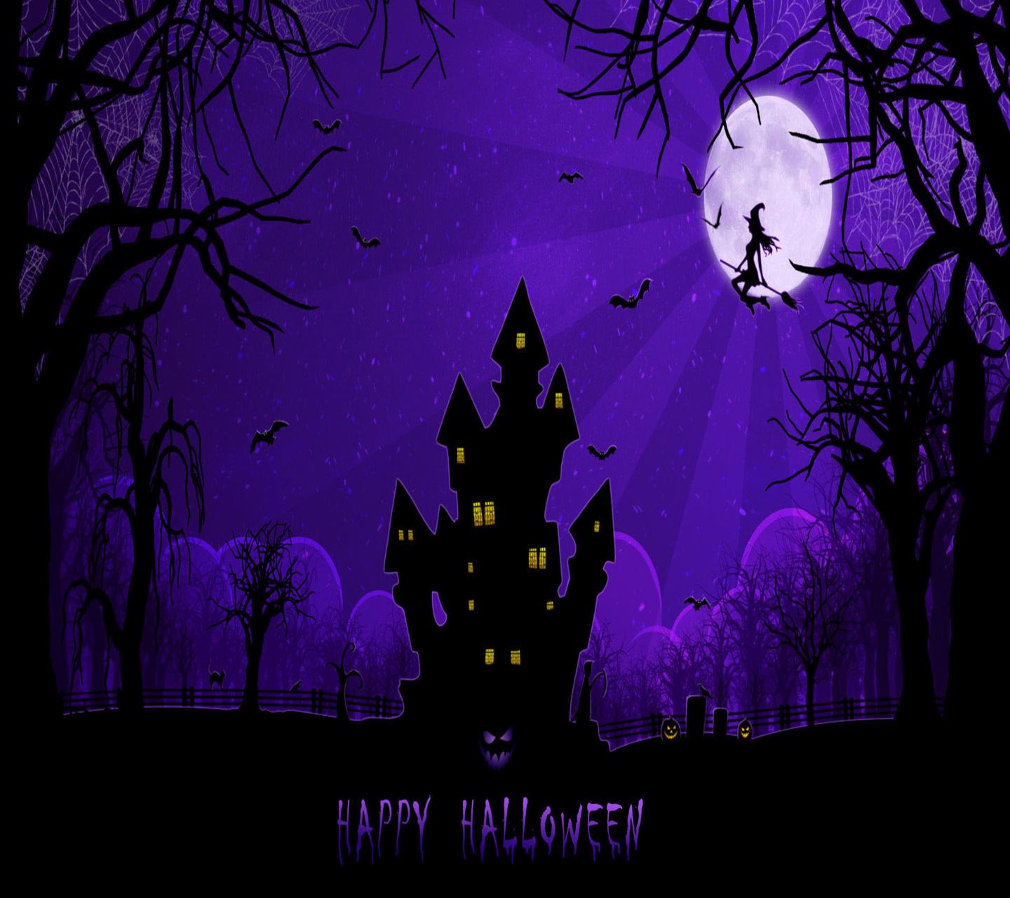 Halloween purple wallpaper.sc SmartPhone