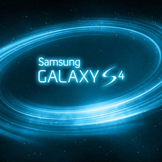 Galaxy logo blue Android SmartPhone Wallpaper