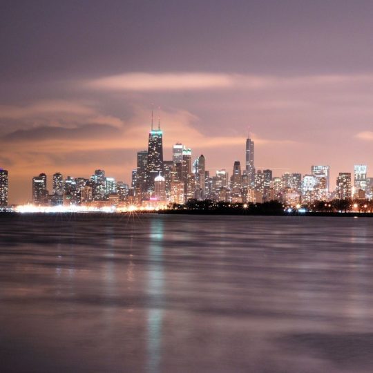 Landscape sea city Android SmartPhone Wallpaper