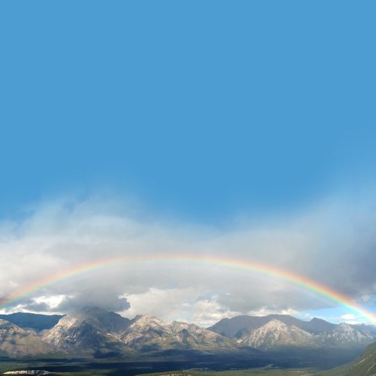 Landscape rainbow Android SmartPhone Wallpaper