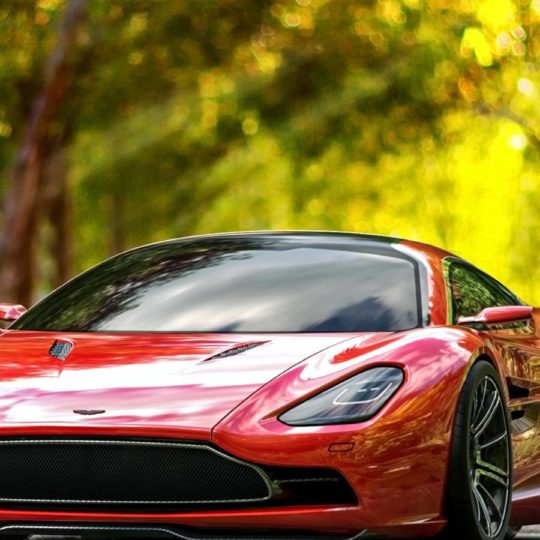 Vehicle car red Android SmartPhone Wallpaper