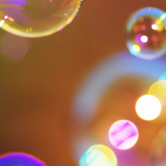 Bubble polka dot blurring Android SmartPhone Wallpaper