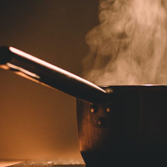 Kitchen pot steam Android SmartPhone Wallpaper