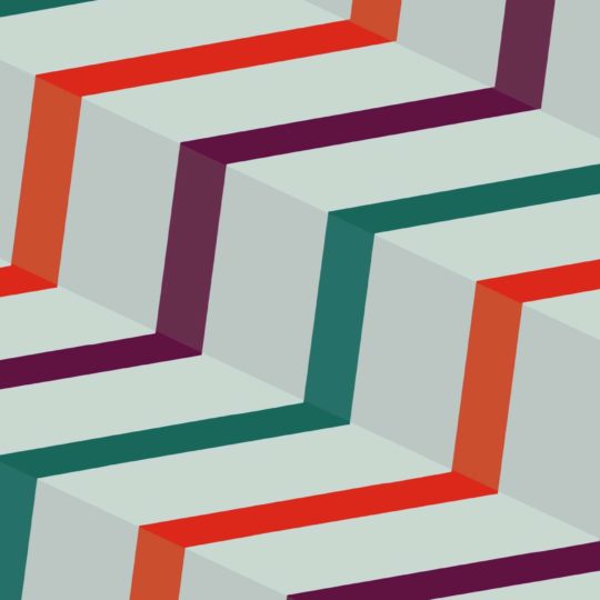 Pattern stairs stripe purple red green Android SmartPhone Wallpaper