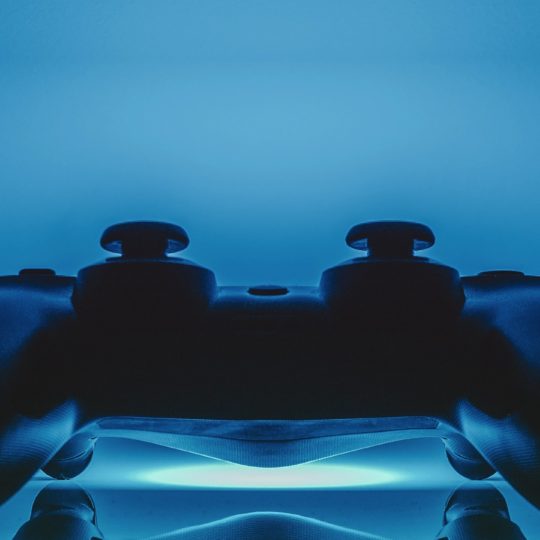 PS controller blue cool Android SmartPhone Wallpaper