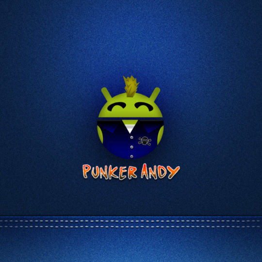Android logo blue Android SmartPhone Wallpaper