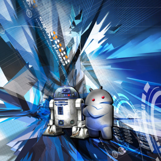Logo android R2D2 Android SmartPhone Wallpaper