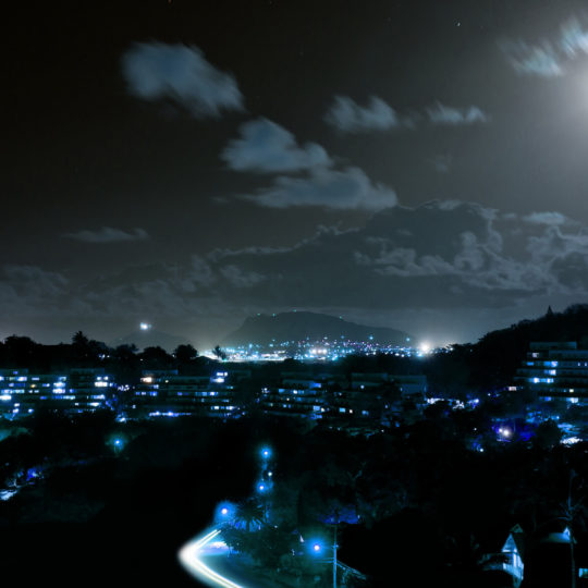 Landscape night scene Android SmartPhone Wallpaper