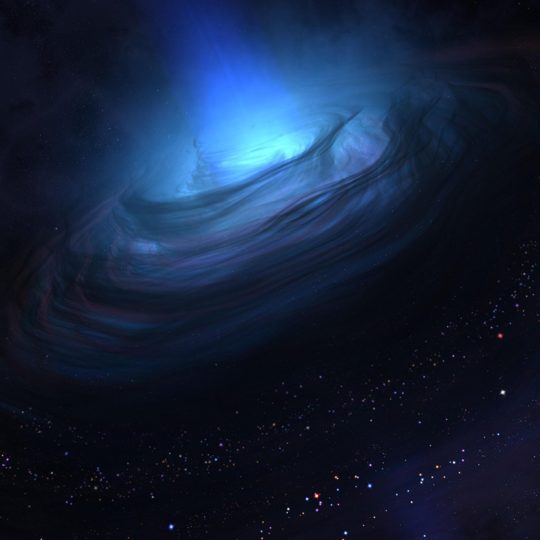 Cosmic black hole Android SmartPhone Wallpaper
