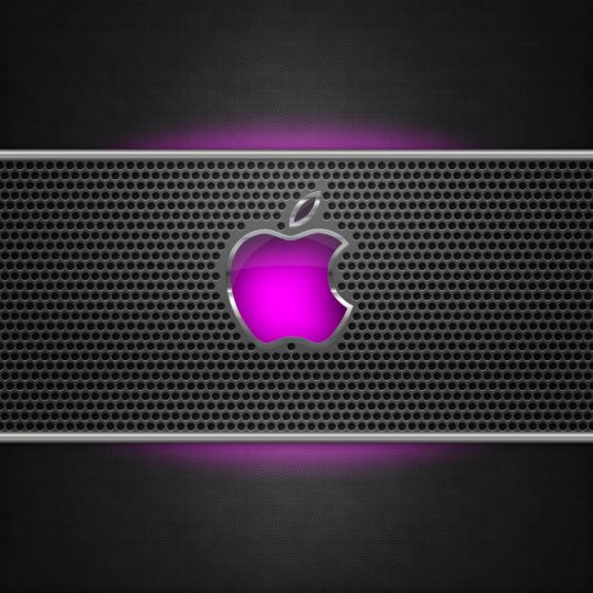 Apple  purple  black Android SmartPhone Wallpaper