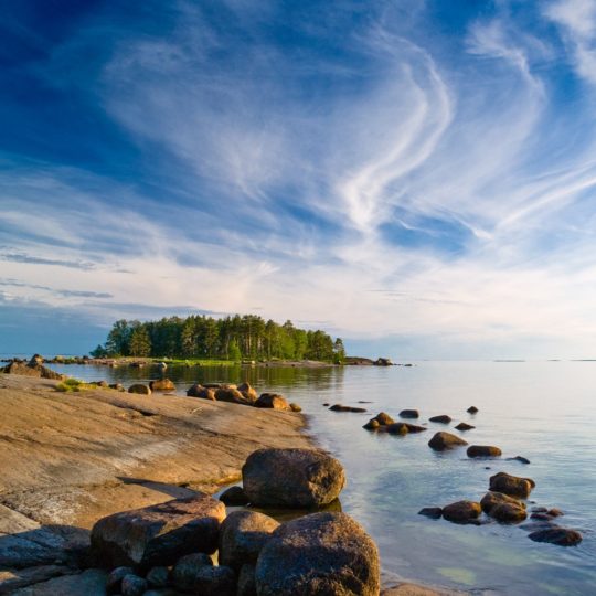 Landscape island Android SmartPhone Wallpaper