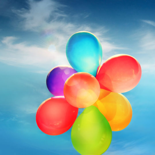 Landscape balloons Android SmartPhone Wallpaper