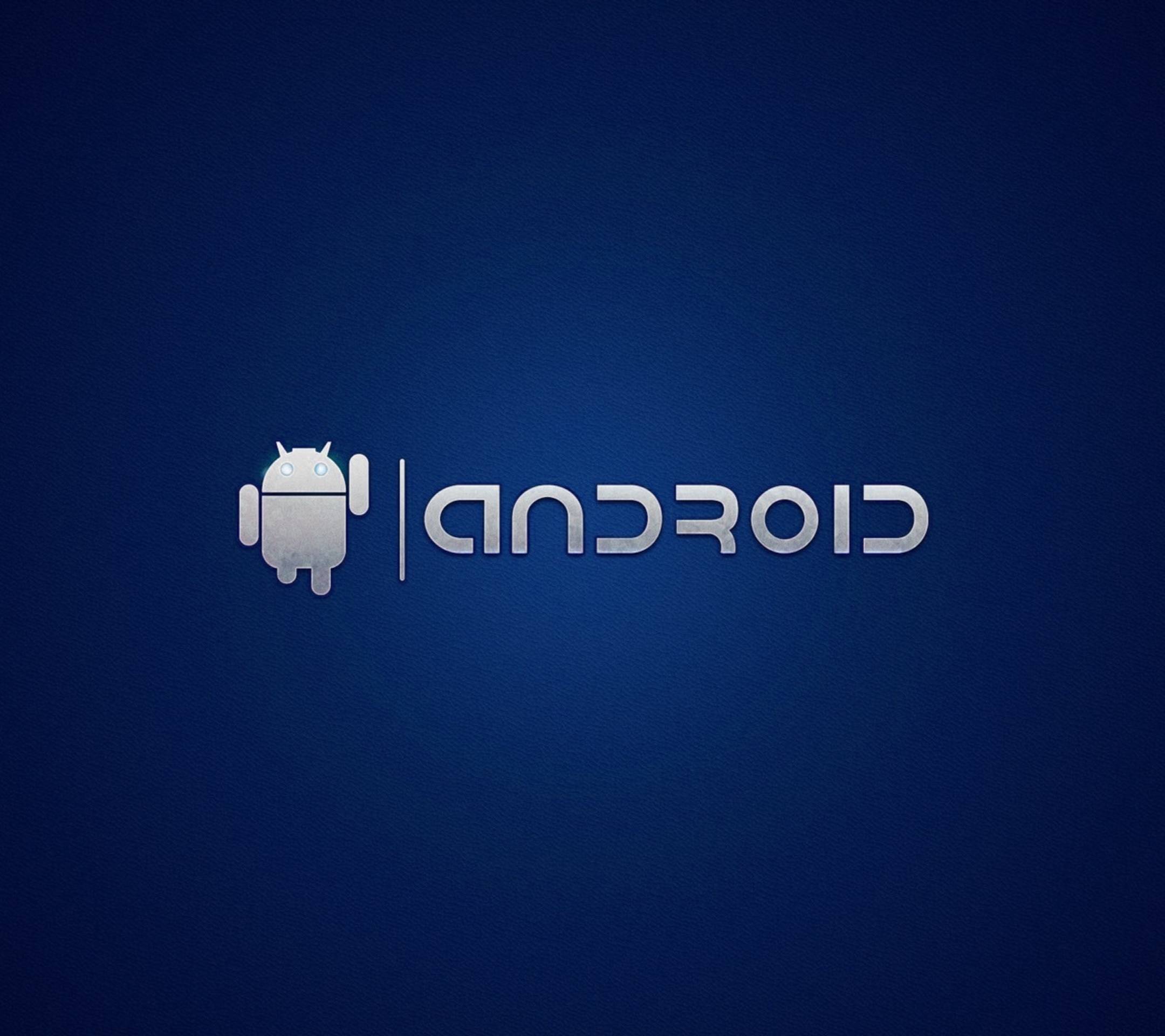 Android logo blue wallpaper.sc SmartPhone