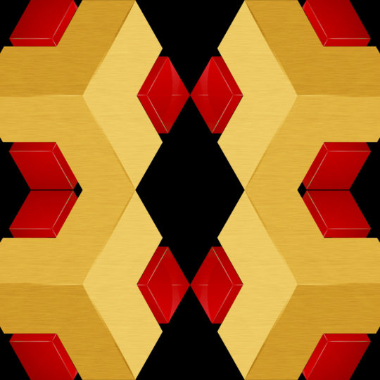Pattern red yellow Android SmartPhone Wallpaper
