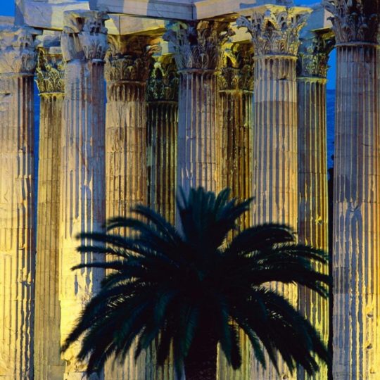 Landscape temple Android SmartPhone Wallpaper