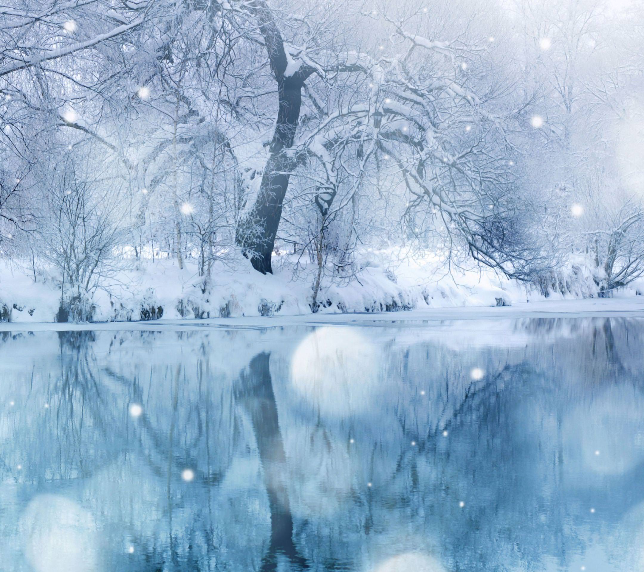 Landscape Snow Wallpaper Sc Smartphone