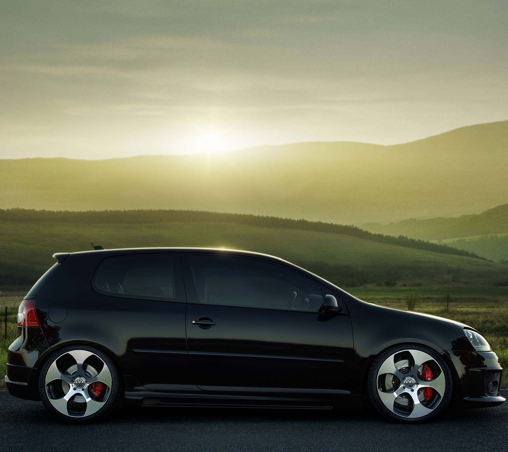 Volkswagen Golf 4 купе черный