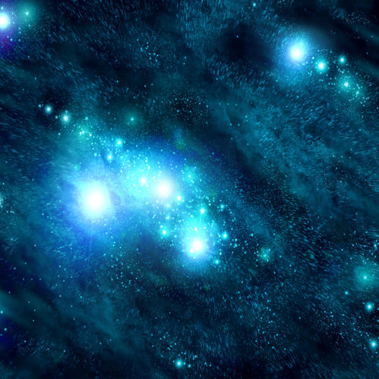 Space blue Android SmartPhone Wallpaper