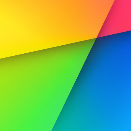 Colorful red, green and blue yellow Android SmartPhone Wallpaper