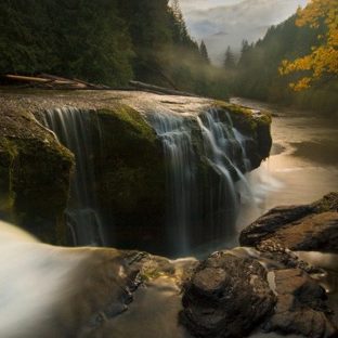 Landscape waterfall Apple Watch photo face Wallpaper