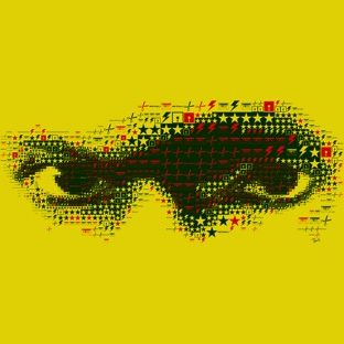 Character eyes yellow Apple Watch photo face Wallpaper