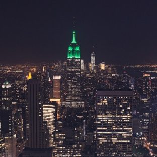 Landscape New York Empire State Building Apple Watch photo face Wallpaper