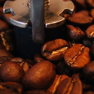 Coffee beans brown Apple Watch photo face Wallpaper