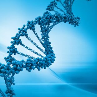 Cool DNA blue gene genome Apple Watch photo face Wallpaper