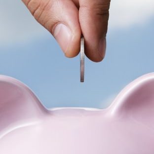 Pig money savings Apple Watch photo face Wallpaper