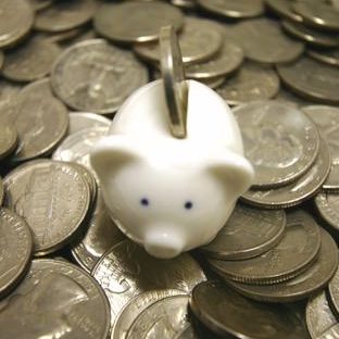 Pig piggy bank money coins Apple Watch photo face Wallpaper