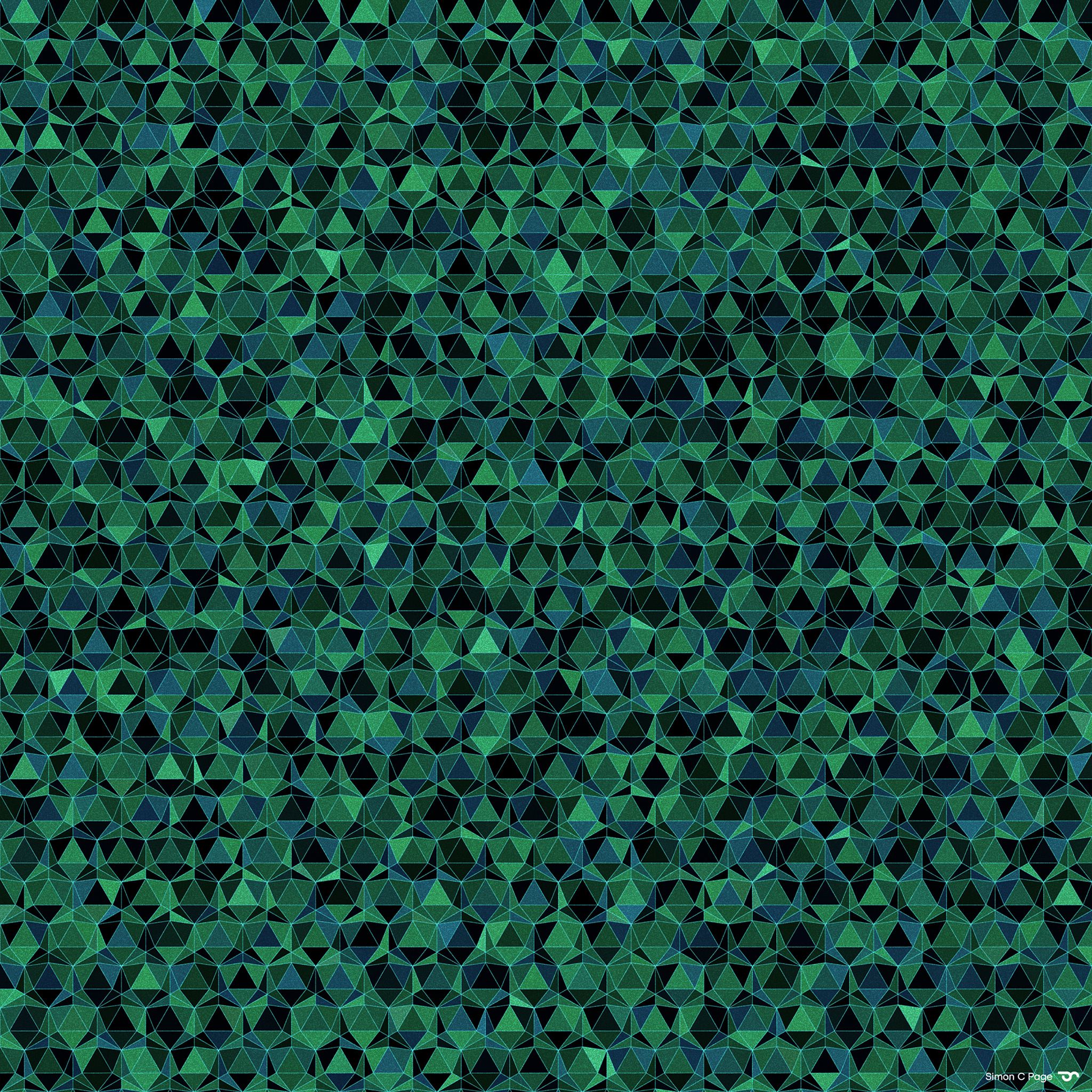 Pattern green wallpaper.sc iPad