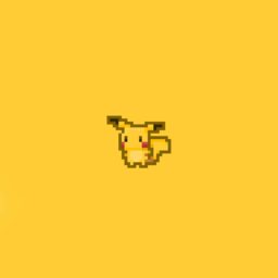 Pikachu game yellow iPad / Air / mini / Pro Wallpaper