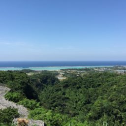 Landscape mountain sea tropical blue sky iPad / Air / mini / Pro Wallpaper
