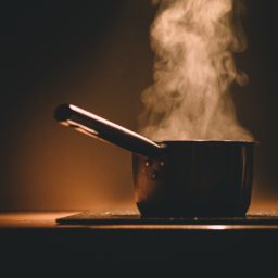 Kitchen pot steam iPad / Air / mini / Pro Wallpaper