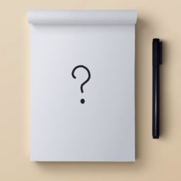 Notes pen? White iPad / Air / mini / Pro Wallpaper