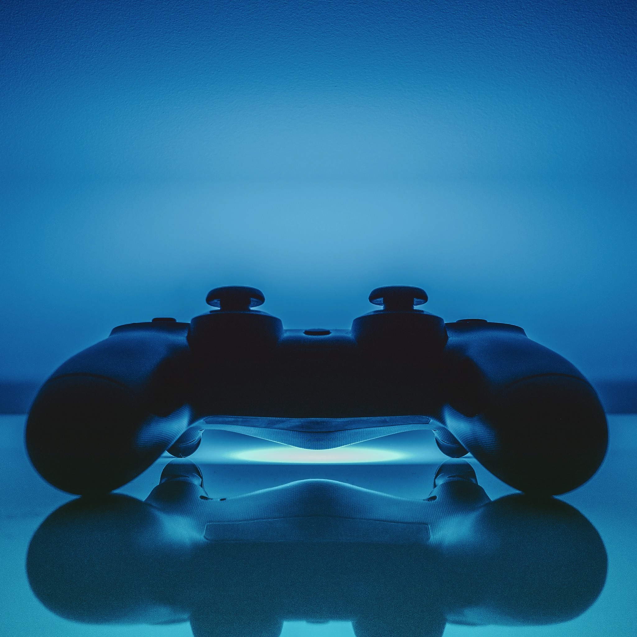 PS controller blue cool | wallpaper.sc iPad