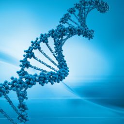 Cool DNA blue gene genome iPad / Air / mini / Pro Wallpaper
