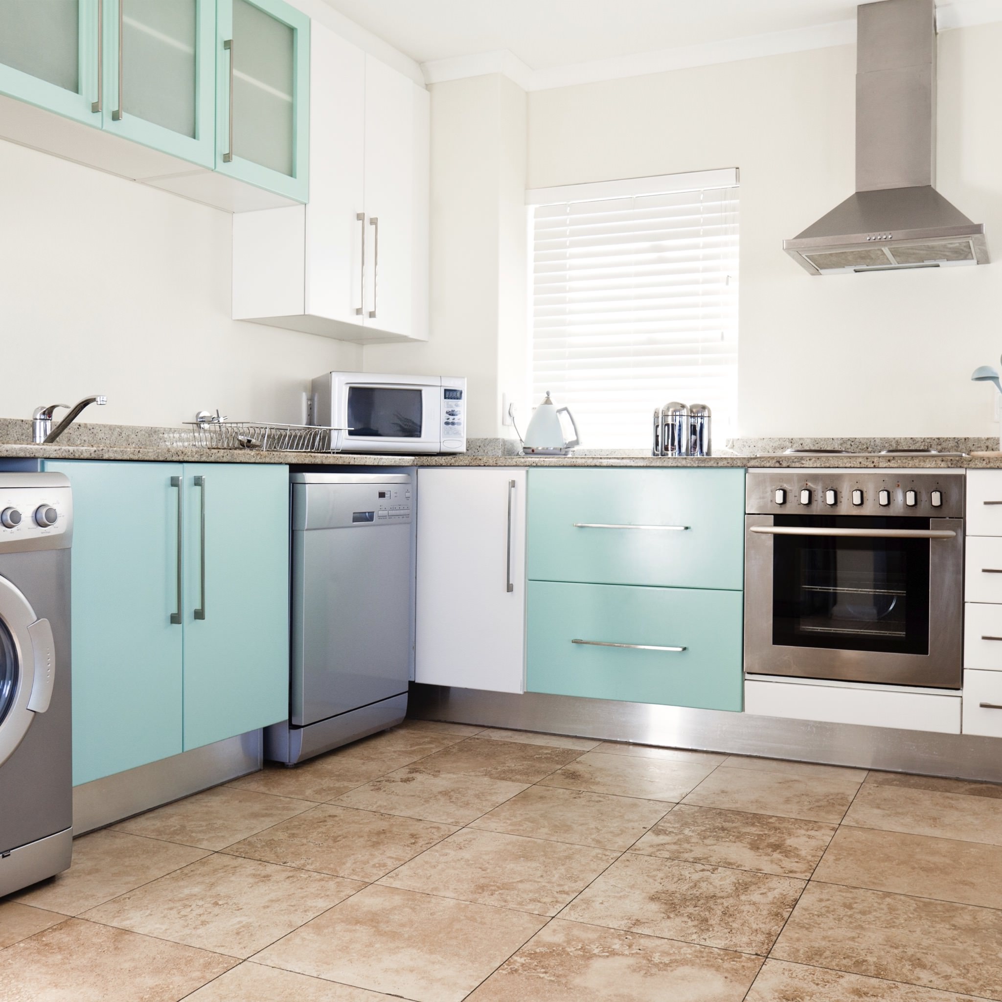 Kitchen blue wallpaper.sc iPad