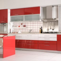 Kitchen red iPad / Air / mini / Pro Wallpaper